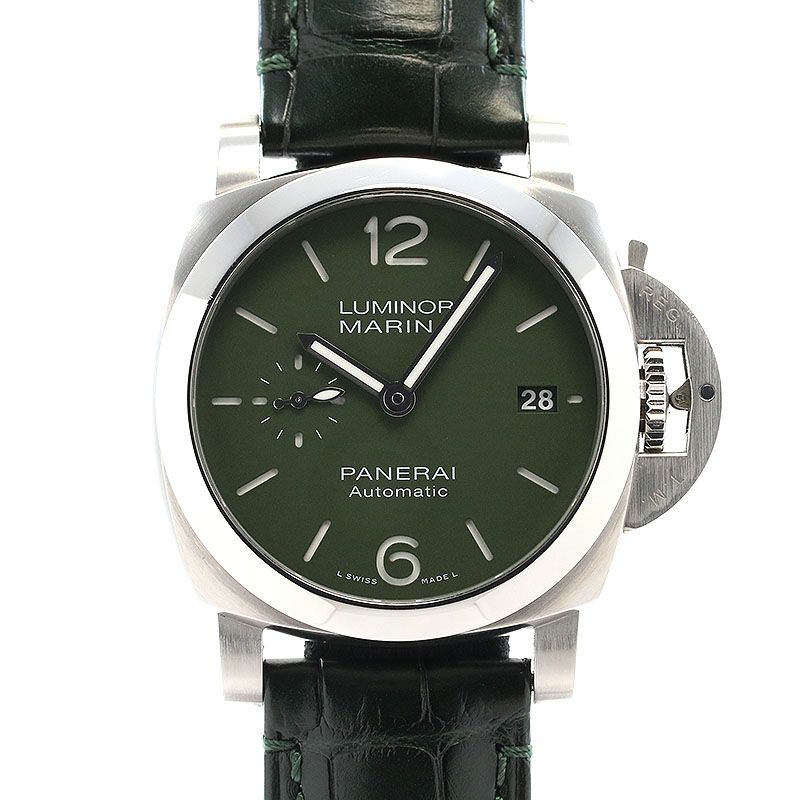 【中古】PANERAI LUMINOR QUARANTA VERDE MILITARE オフィチーネ・パネライ ルミノール クアランタ ベルデミリターレ PAM01304
