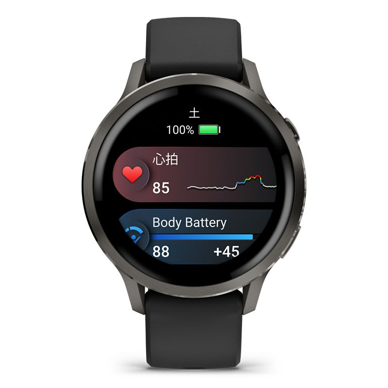 GARMIN Venu 4 41mm Slate / Black ガーミン ヴェニュー 4 41mm