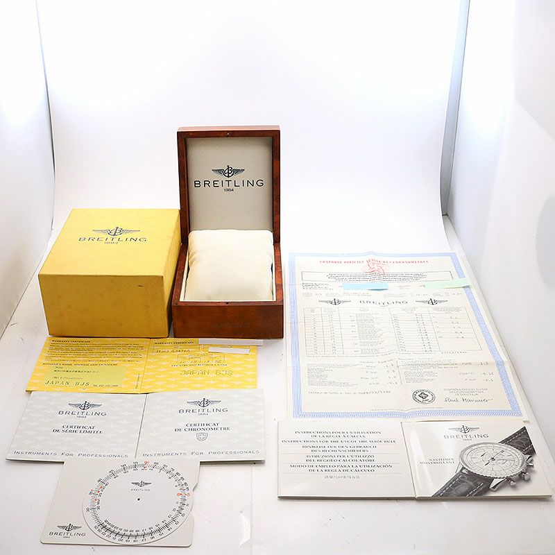 【中古】BREITLING NAVITIMER MONTBRILLANT BLUE ANGELS ブライトリング ナビタイマー モンブリラン ブルーエンジェルス H3003012GBA (H30030.1 / H303GBAFBA)