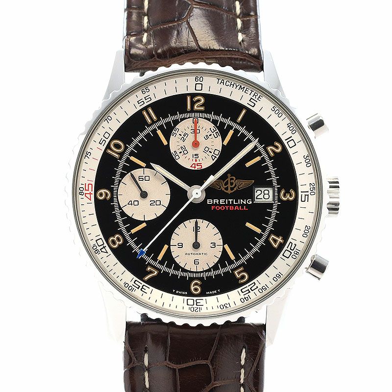 【中古】BREITLING OLD NAVITIMER FOOTBALL ブライトリング オールド・ナビタイマー フットボール A13019