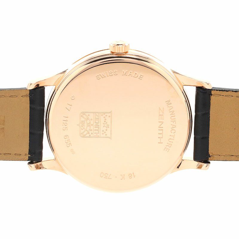 【中古】ZENITH CLASS ELITE HW RESERVE DE MARCHE ゼニス クラス エリート HW リザーブ・ド・マルシェ 17.1125.655/01