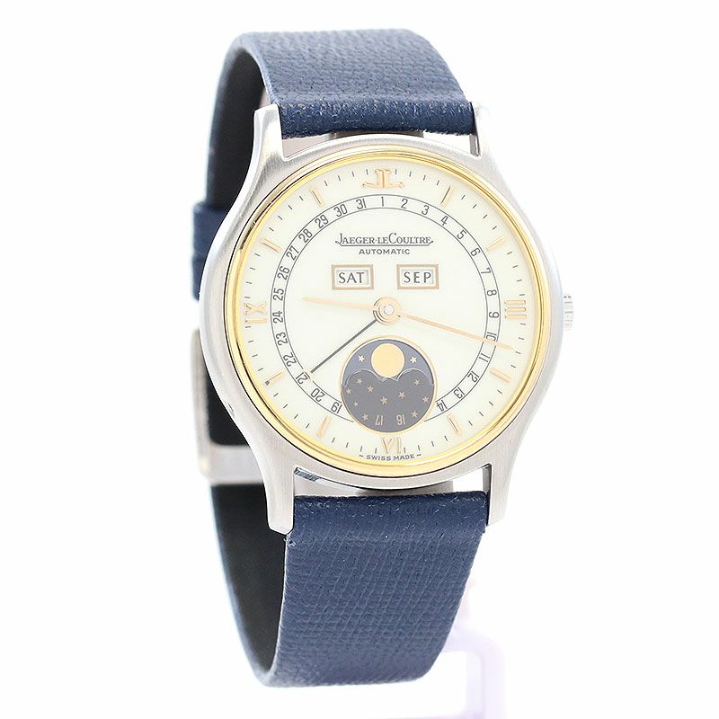 【中古】JAEGER-LECOULTRE TRIPLE CALENDAR MOON PHASE ジャガー・ルクルト トリプルカレンダー ムーンフェイズ 145.119.5