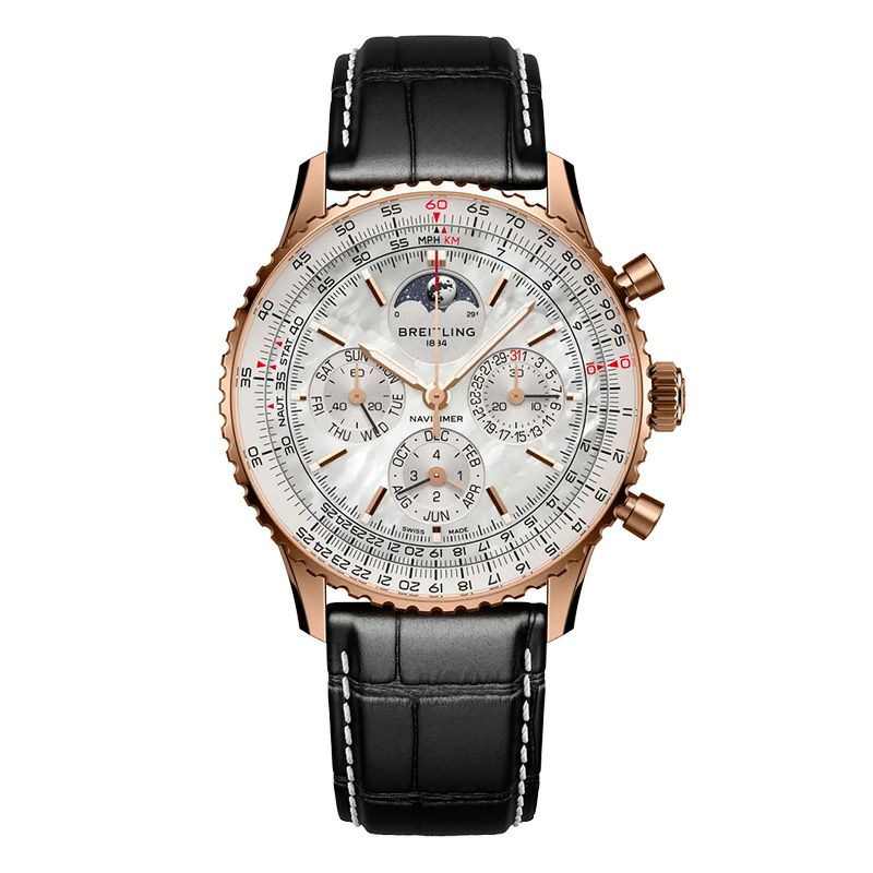 BREITLING NAVITIMER B19 CHRONOGRAPH 43 PERPETUAL CALENDAR JAPAN LIMITED ブライトリング ナビタイマー B19 クロノグラフ 43 パーペチュアルカレンダー ジャパン リミテッド RB19201A1A1P1