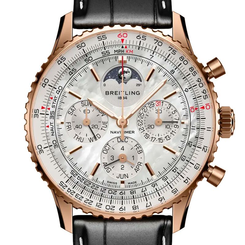 BREITLING NAVITIMER B19 CHRONOGRAPH 43 PERPETUAL CALENDAR JAPAN LIMITED ブライトリング ナビタイマー B19 クロノグラフ 43 パーペチュアルカレンダー ジャパン リミテッド RB19201A1A1P1