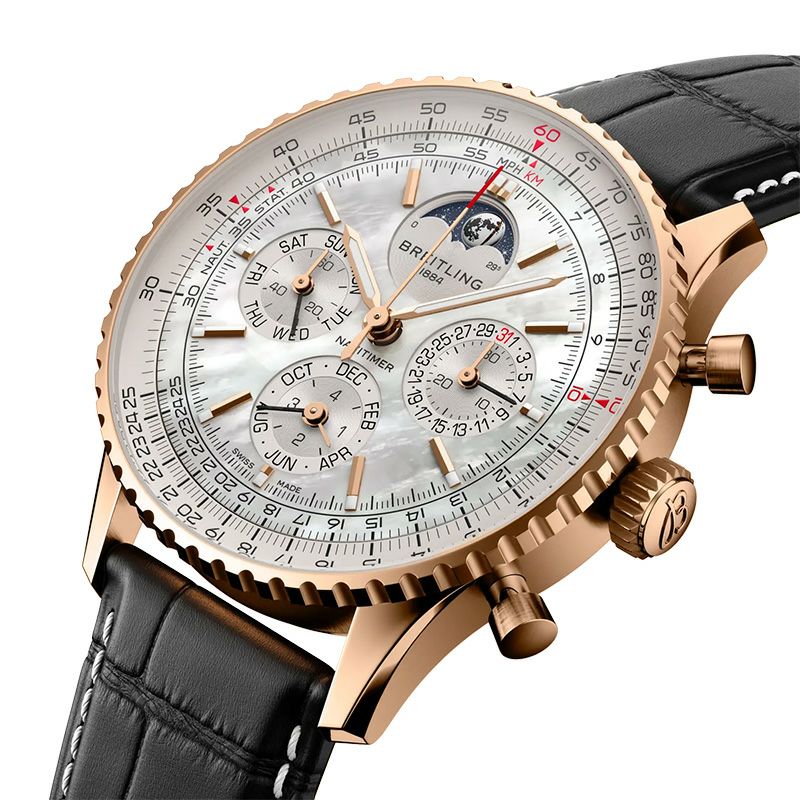 BREITLING NAVITIMER B19 CHRONOGRAPH 43 PERPETUAL CALENDAR JAPAN LIMITED ブライトリング ナビタイマー B19 クロノグラフ 43 パーペチュアルカレンダー ジャパン リミテッド RB19201A1A1P1
