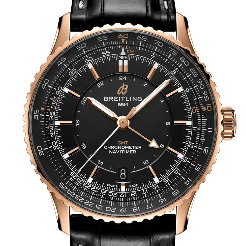 BREITLING NAVITIMER AUTOMATIC GMT 41 JAPAN LIMITED ブライトリング ナビタイマー オートマチック GMT 41 ジャパン リミテッド R323101A1B1P1