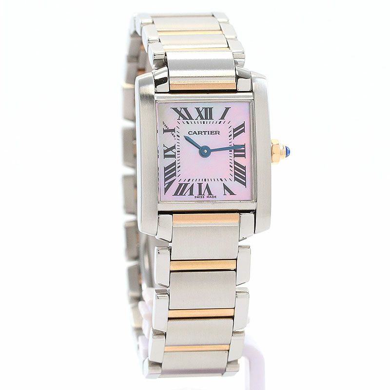【中古】CARTIER TANK FRANCAISE SMALL MODEL カルティエ タンク フランセーズ SM W51027Q4