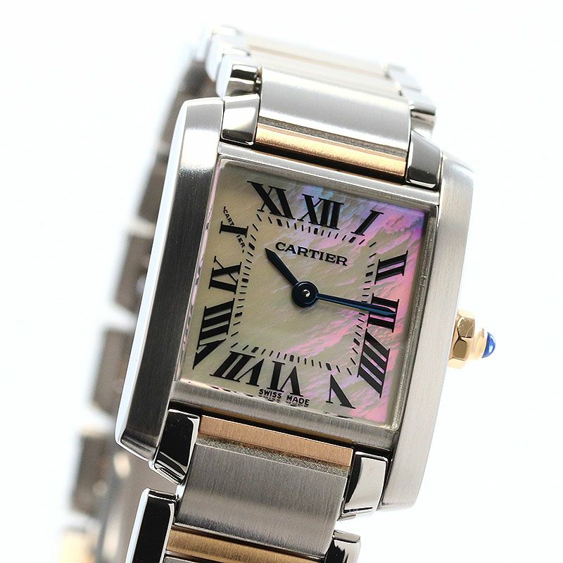 中古】CARTIER TANK FRANCAISE SMALL MODEL カルティエ タンク  