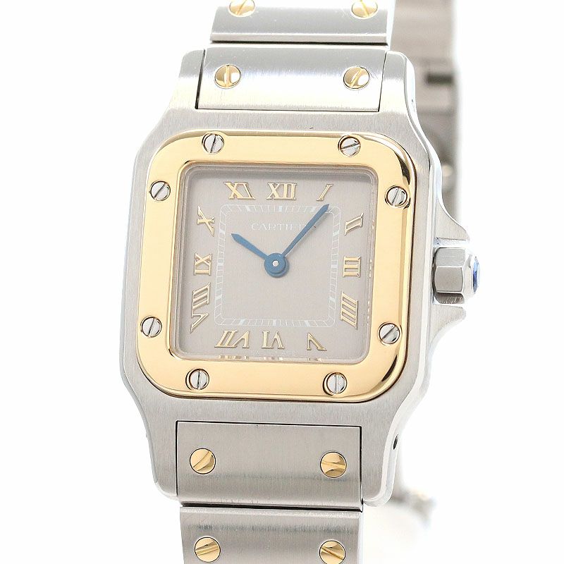 【中古】CARTIER SANTOS GALBEE SMALL MODEL カルティエ サントス ガルベ SM W20031C4