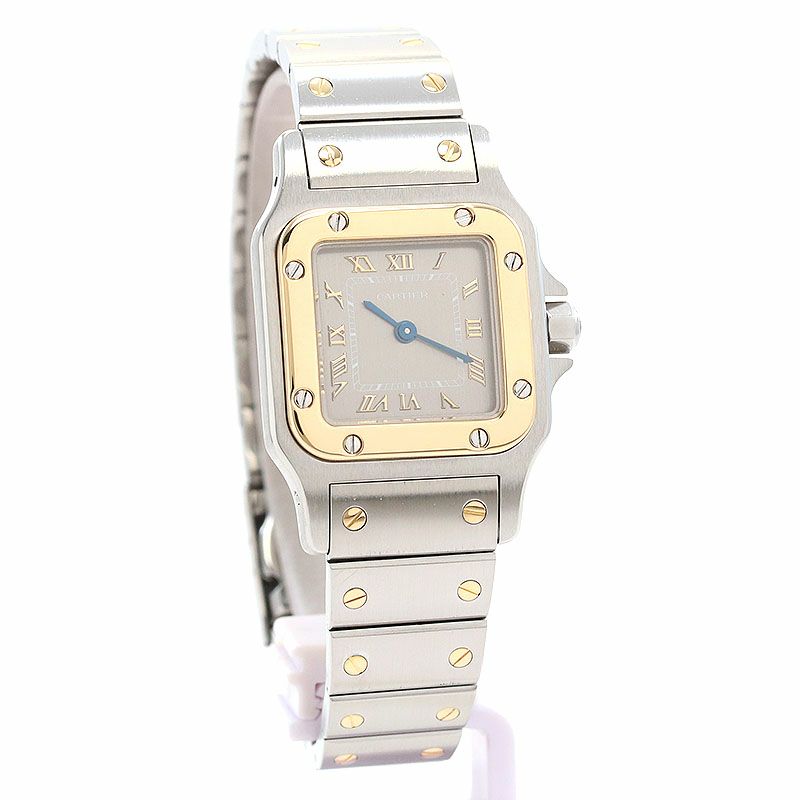 【中古】CARTIER SANTOS GALBEE SMALL MODEL カルティエ サントス ガルベ SM W20031C4