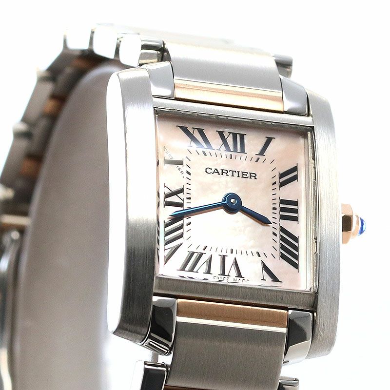 【中古】CARTIER TANK FRANCAISE SMALL MODEL カルティエ タンク フランセーズ SM W51027Q4