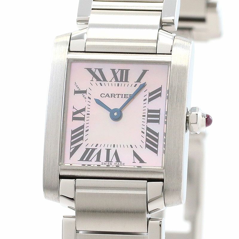 【中古】CARTIER TANK FRANCAISE SMALL MODEL カルティエ タンク フランセーズ SM W51028Q3