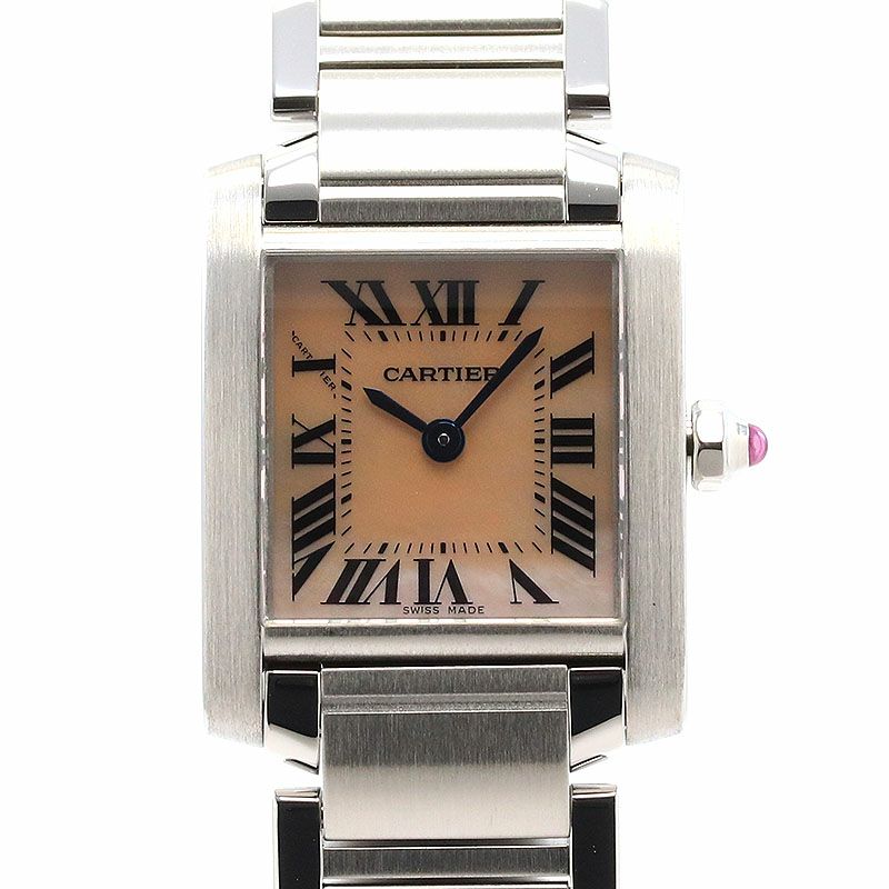【中古】CARTIER TANK FRANCAISE SMALL MODEL カルティエ タンク フランセーズ SM W51028Q3