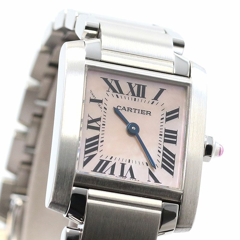 【中古】CARTIER TANK FRANCAISE SMALL MODEL カルティエ タンク フランセーズ SM W51028Q3