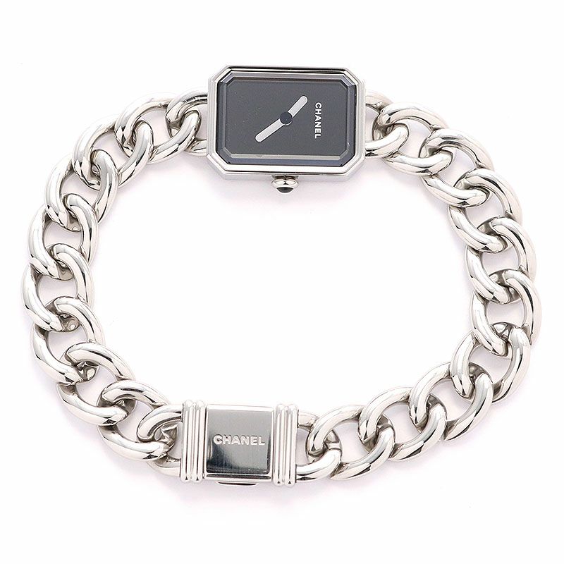 中古】CHANEL PREMIERE STEEL シャネル プルミエール スチール H3248  