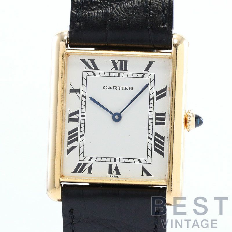 【中古】CARTIER TANK LOUIS CARTIER LARGE MODEL JUMBO カルティエ タンク ルイ カルティエ LM ジャンボ 81730552 (17002)