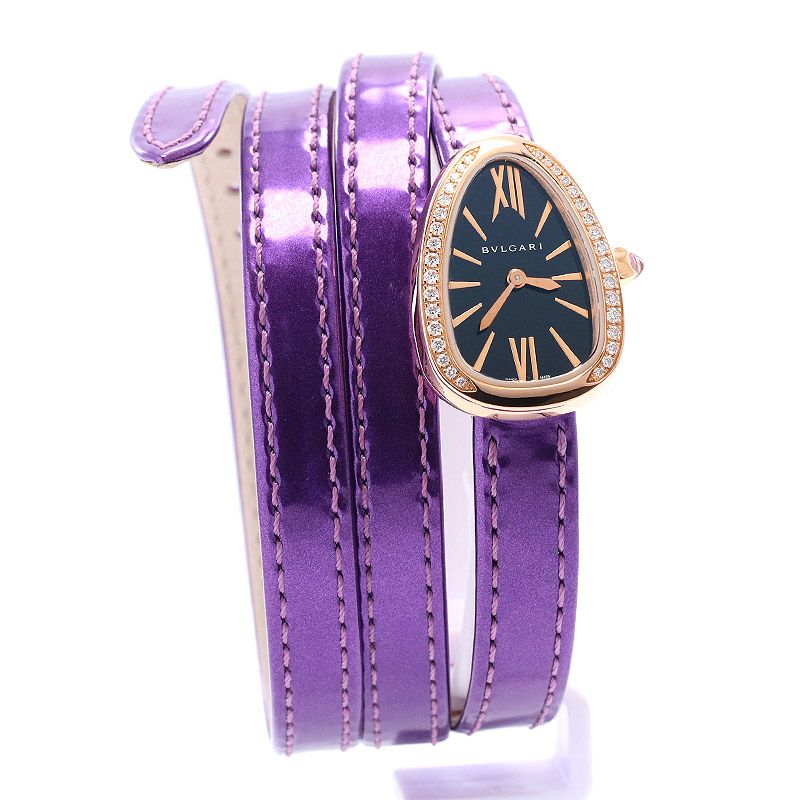 【中古】BVLGARI SERPENTI WATCH ブルガリ セルペンティ ウォッチ 102969 (SPP27BGLD/4T ...