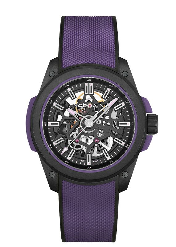 NORQAIN WILD ONE SKELETON 42MM LIMITED EDITION PURPLE ノルケイン ワイルドワン スケルトン 42MM リミテッドエディション パープル N3000.07Q26.B23