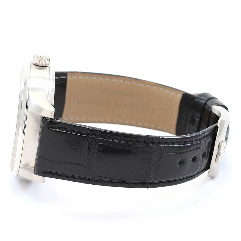 中古】GLASHUTTE ORIGINAL PANO MATIC LUNAR PLATINUM 950 グラス