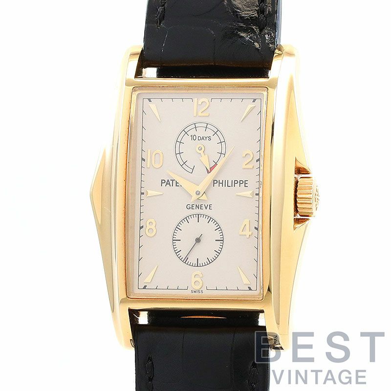 【中古】PATEK PHILIPPE GONDOLO 10DAYS POWER RESERVE MILLENNIUM WATCH COLLECTION パテック・フィリップ ゴンドーロ 10デイズ パワーリザーブ ミレニアムウォッチコレクション 5100J-001