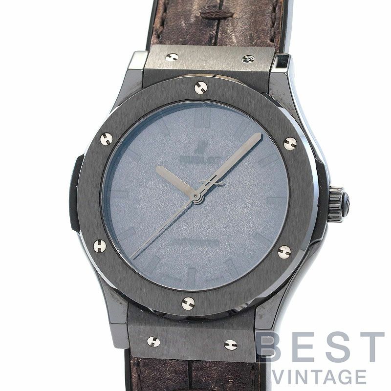 【中古】HUBLOT CLASSIC FUSION BERLUTI All BLACK LIMITED EDITION ウブロ クラシック・フュージョン ベルルッティ オールブラック リミテッド 511.CM.0500.VR.BER16