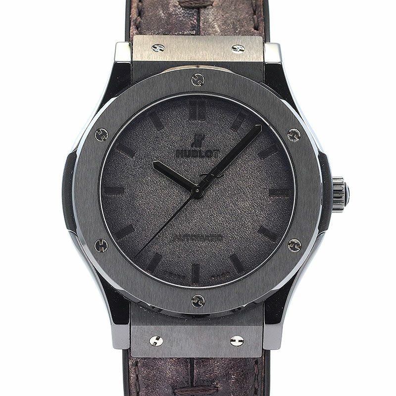 【中古】HUBLOT CLASSIC FUSION BERLUTI All BLACK LIMITED EDITION ウブロ クラシック・フュージョン ベルルッティ オールブラック リミテッド 511.CM.0500.VR.BER16