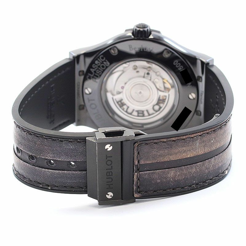 【中古】HUBLOT CLASSIC FUSION BERLUTI All BLACK LIMITED EDITION ウブロ クラシック・フュージョン ベルルッティ オールブラック リミテッド 511.CM.0500.VR.BER16