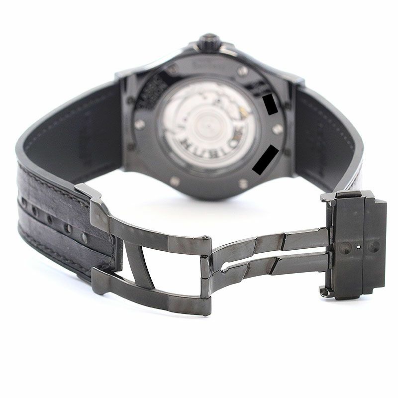 【中古】HUBLOT CLASSIC FUSION BERLUTI All BLACK LIMITED EDITION ウブロ クラシック・フュージョン ベルルッティ オールブラック リミテッド 511.CM.0500.VR.BER16