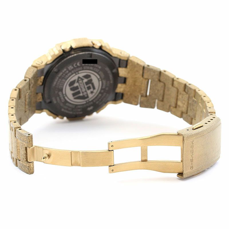 【中古】CASIO G-SHOCK 40TH ANNIVERSARY RECRYSTALLIZED SERIES カシオ Gショック フルメタル 5000シリーズ 40周年限定 GMW-B5000PG-9JR