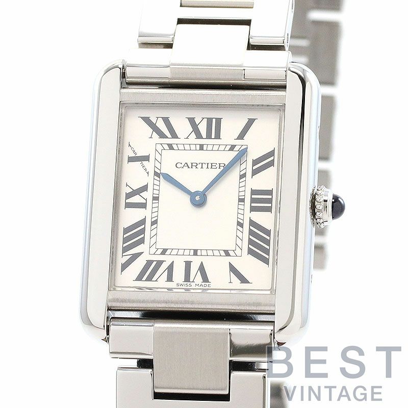 【中古】CARTIER TANK SOLO SMALL MODEL カルティエ タンクソロSM W5200013