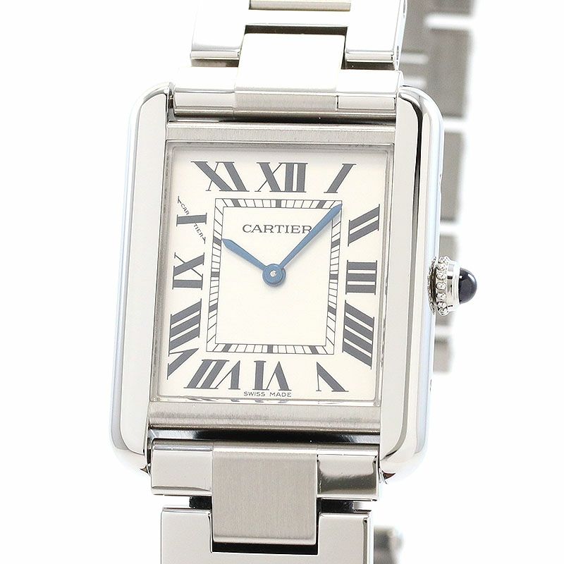 【中古】CARTIER TANK SOLO SMALL MODEL カルティエ タンクソロSM W5200013