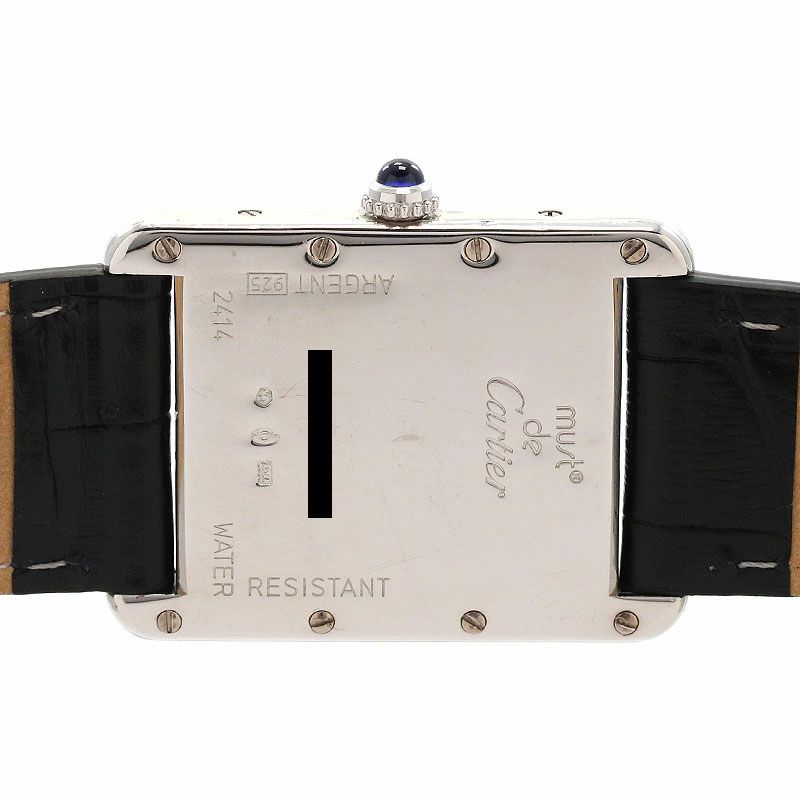 【中古】CARTIER MUST TANK LARGE MODEL カルティエ マストタンク LM W1014354