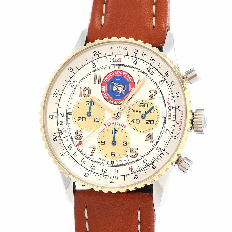 【中古】BREITLING NAVITIMER 92 TOP GUN ブライトリング ナビタイマー92 トップガン D30022 TOPGUN