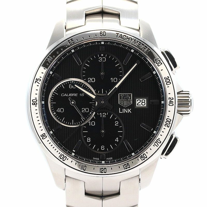 【中古】TAG HEUER LINK CALIBRE 16 CHRONOGRAPH 43MM タグ・ホイヤー リンク キャリバー16 クロノグラフ 43MM CAT2010.BA0952