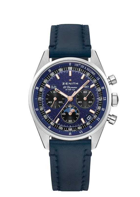 ZENITH CHRONOMASTER ORIGINAL TRIPLE CALENDAR AVENTURINE ゼニス クロノマスター オリジナル トリプルカレンダー アベンチュリン 03.3402.3610/53.C917