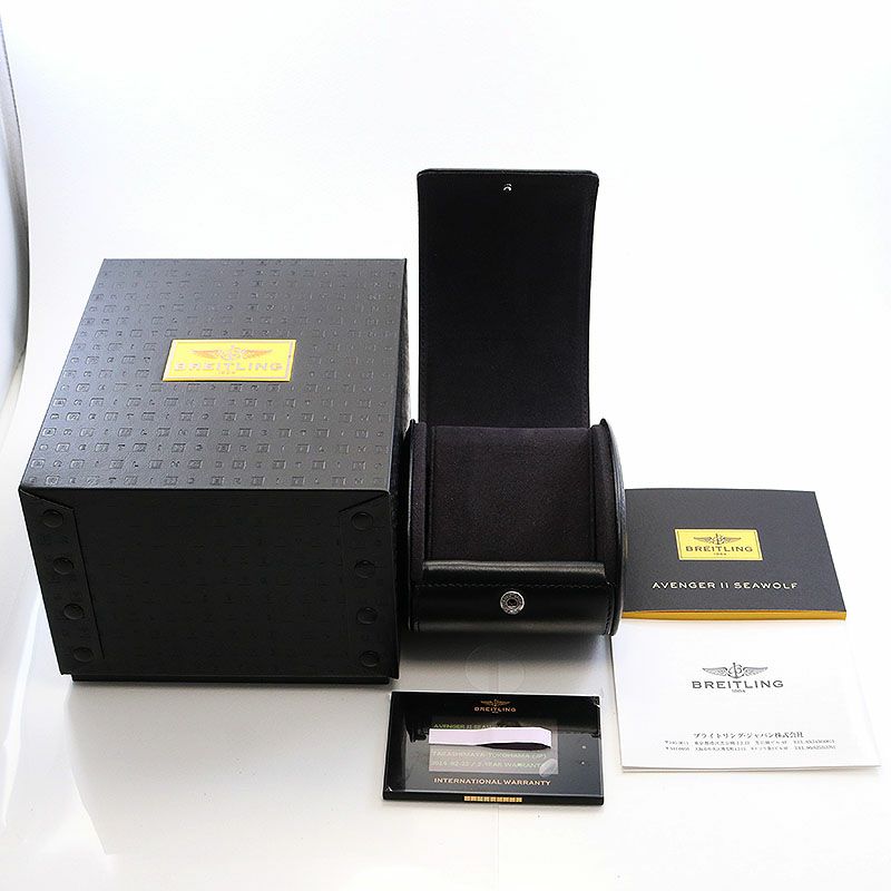 【中古】BREITLING AVENGER II SEAWOLF ブライトリング アベンジャーII シーウルフ A1733110/I519/169A (A17331101I1A1 / A077I19PSS)