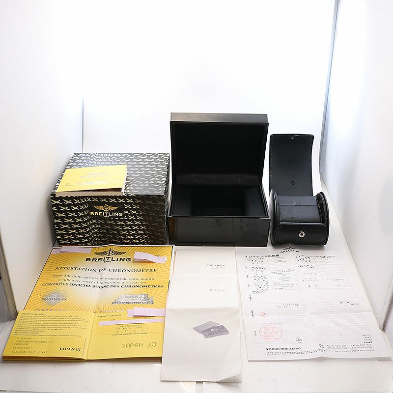 【中古】BREITLING CHRONOMAT BLACKBIRD ブライトリング クロノマット ブラックバード A4435912/B811/374A (A439B11PAS)