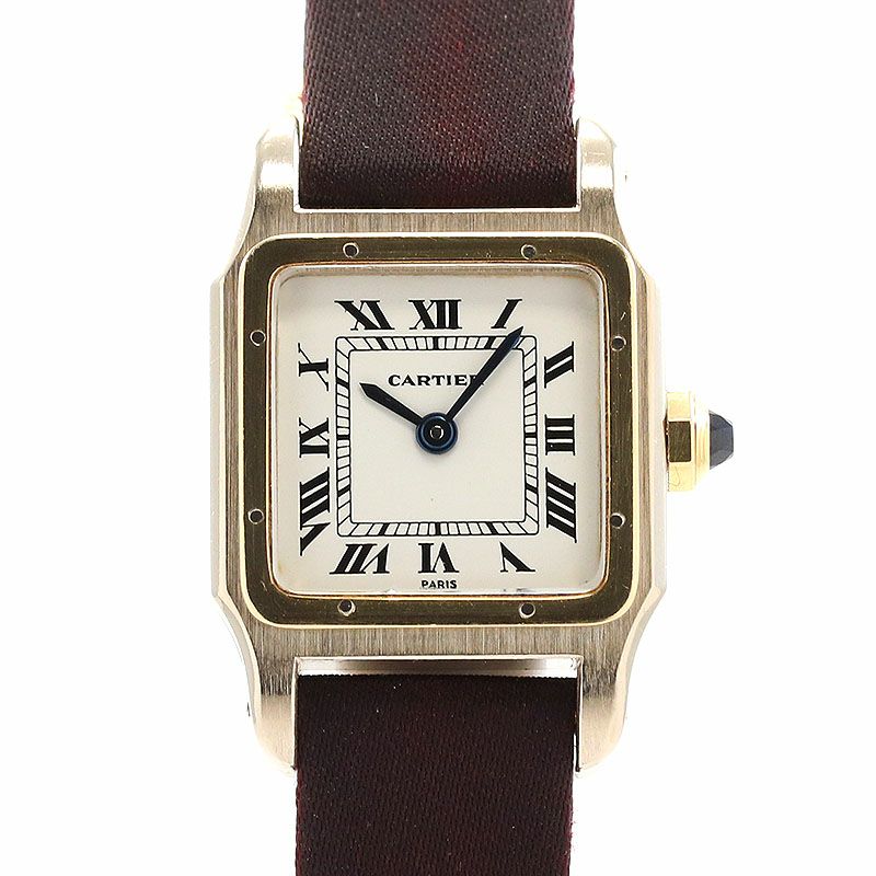 【中古】CARTIER SANTOS-DUMONT SMALL MODEL PARIS DIAL カルティエ サントス-デュモン SM PARISダイヤル 88520852 (78226)