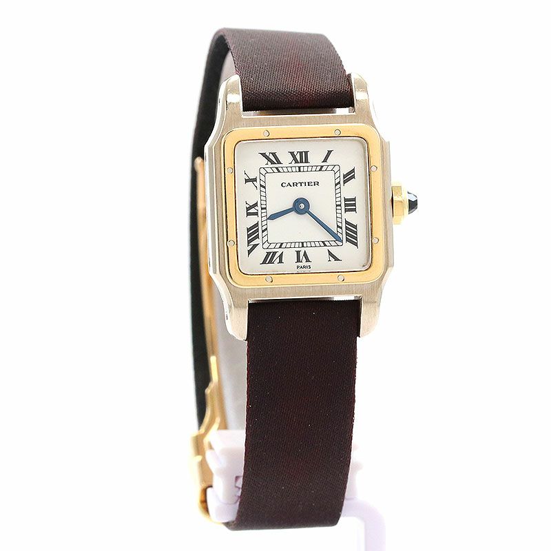 【中古】CARTIER SANTOS-DUMONT SMALL MODEL PARIS DIAL カルティエ サントス-デュモン SM PARISダイヤル 88520852 (78226)