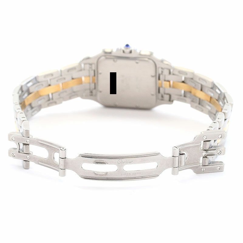 【中古】CARTIER PANTHERE CLASSIQUE ET FIGARO MEDIUM MODEL 1ROW カルティエ パンテール クラシック & フィガロ MM 1ロウ W25028B5
