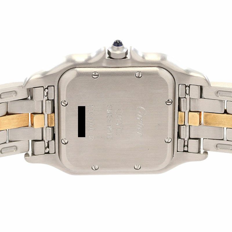 【中古】CARTIER PANTHERE CLASSIQUE ET FIGARO MEDIUM MODEL 1ROW カルティエ パンテール クラシック & フィガロ MM 1ロウ W25028B5
