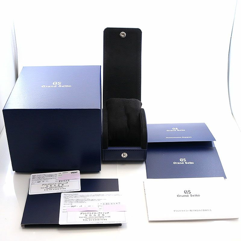 【中古】GRAND SEIKO HERITAGE COLLECTION "ICEFALL" MASTER SHOP LIMITED グランドセイコー ヘリテージコレクション 氷瀑 マスターショップ限定 SBGH347(9S85-02F0)