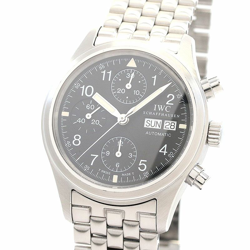 【中古】IWC MECHANICAL FLIEGERUHR CHRONOGRAPH アイ・ダブリュー・シー メカニカル・フリーガー・クロノグラフ / パイロットウォッチ・クロノ・オートマティック IW370607 (3706-007)
