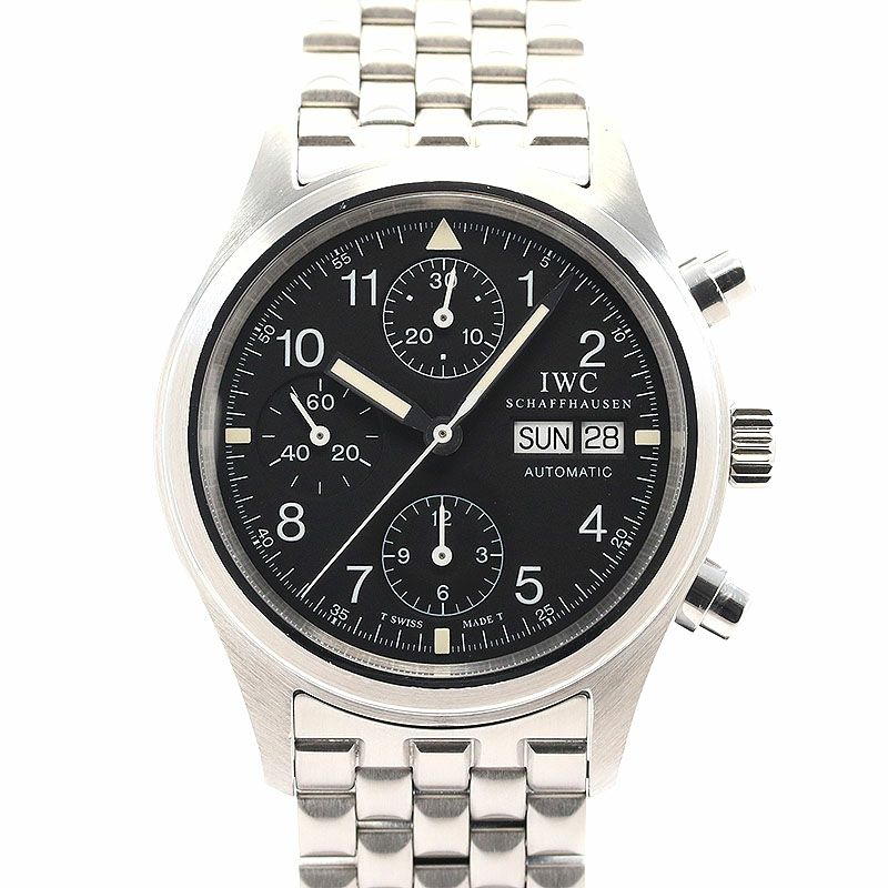 【中古】IWC MECHANICAL FLIEGERUHR CHRONOGRAPH アイ・ダブリュー・シー メカニカル・フリーガー・クロノグラフ / パイロットウォッチ・クロノ・オートマティック IW370607 (3706-007)
