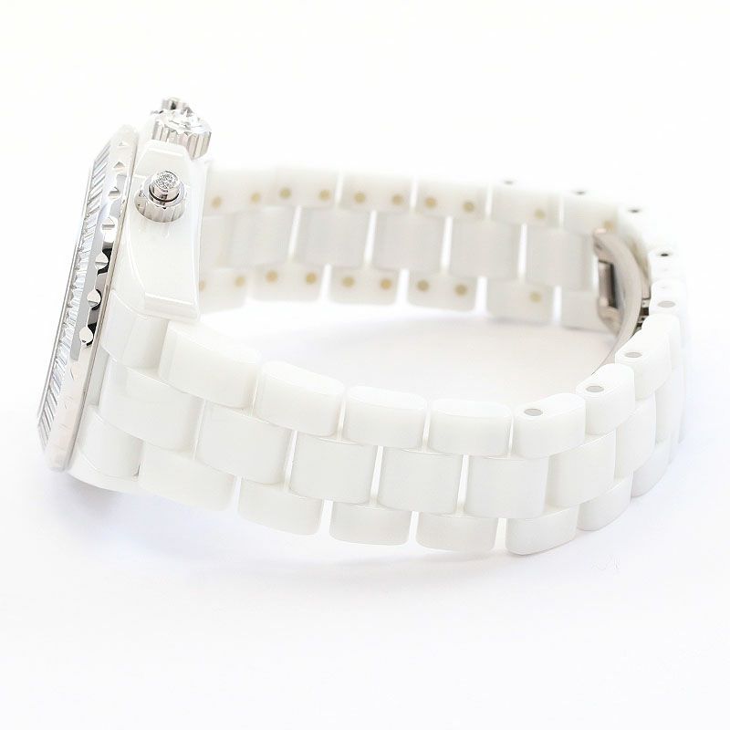 【中古】CHANEL J12 CHRONOGRAPH 41MM BAGUETTE-CUT DIAMONDS BEZEL シャネル J12 クロノグラフ 41MM バゲットダイヤベゼル  H1452