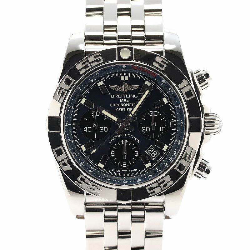 中古】BREITLING CHRONOMAT 44 BLACK MOP JAPAN LIMITED