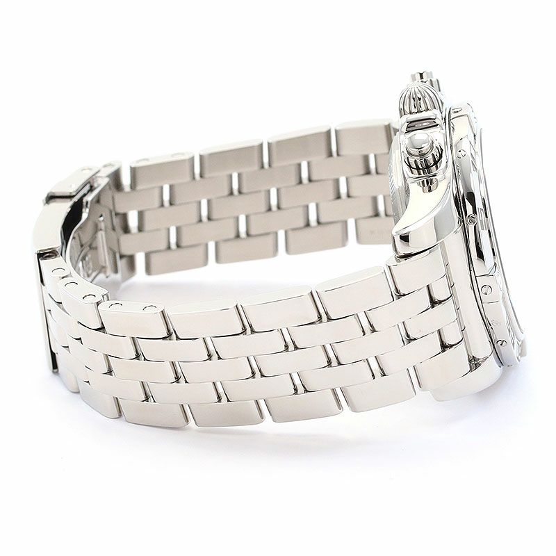 【中古】BREITLING CHRONOMAT 44 BLACK MOP JAPAN LIMITED ブライトリング クロノマット 44 ブラックMOP 日本限定 AB01111A/BF68/375A (S011BMPPA)