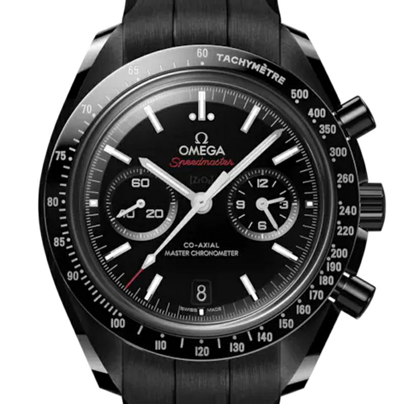 OMEGA Speedmaster クロノグラフ ブラック OMEGA SPEEDMASTER DARK SIDE OF THE MOON CO-AXIAL CHRONOGRAPH 44.25