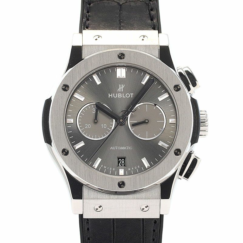 【中古】HUBLOT CLASSIC FUSION CHRONOGRAPH TITANIUM RACING GREY ウブロ クラシック・フュージョン クロノグラフ チタニウム レーシンググレー 541.NX.7070.LR