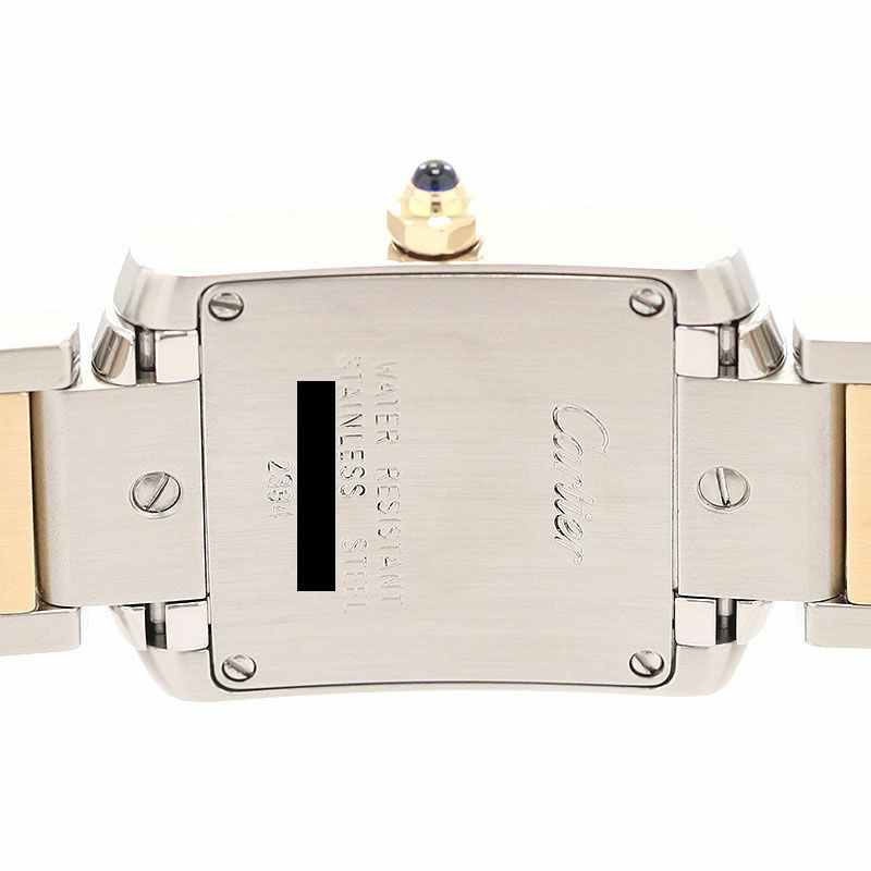 【中古】CARTIER TANK FRANCAISE SMALL MODEL カルティエ タンク フランセーズ SM W51007Q4
